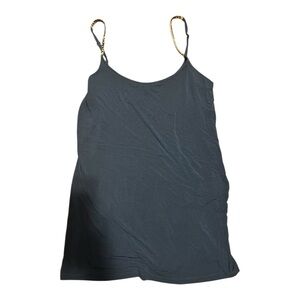 La Perla Blue Slip Camisole Silk Blend Size Small